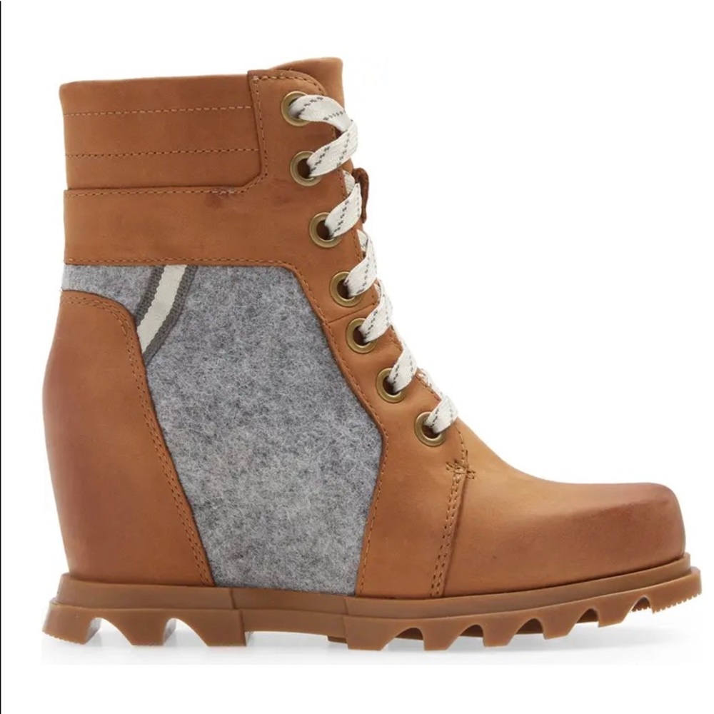 Joan of Arctic Waterproof Wedge III Lexie Lace-Up Bootie
